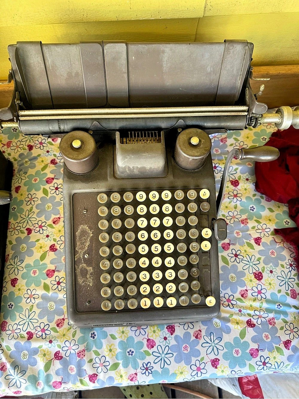 1920-1930’s Burroughs Vintage Adding Machine